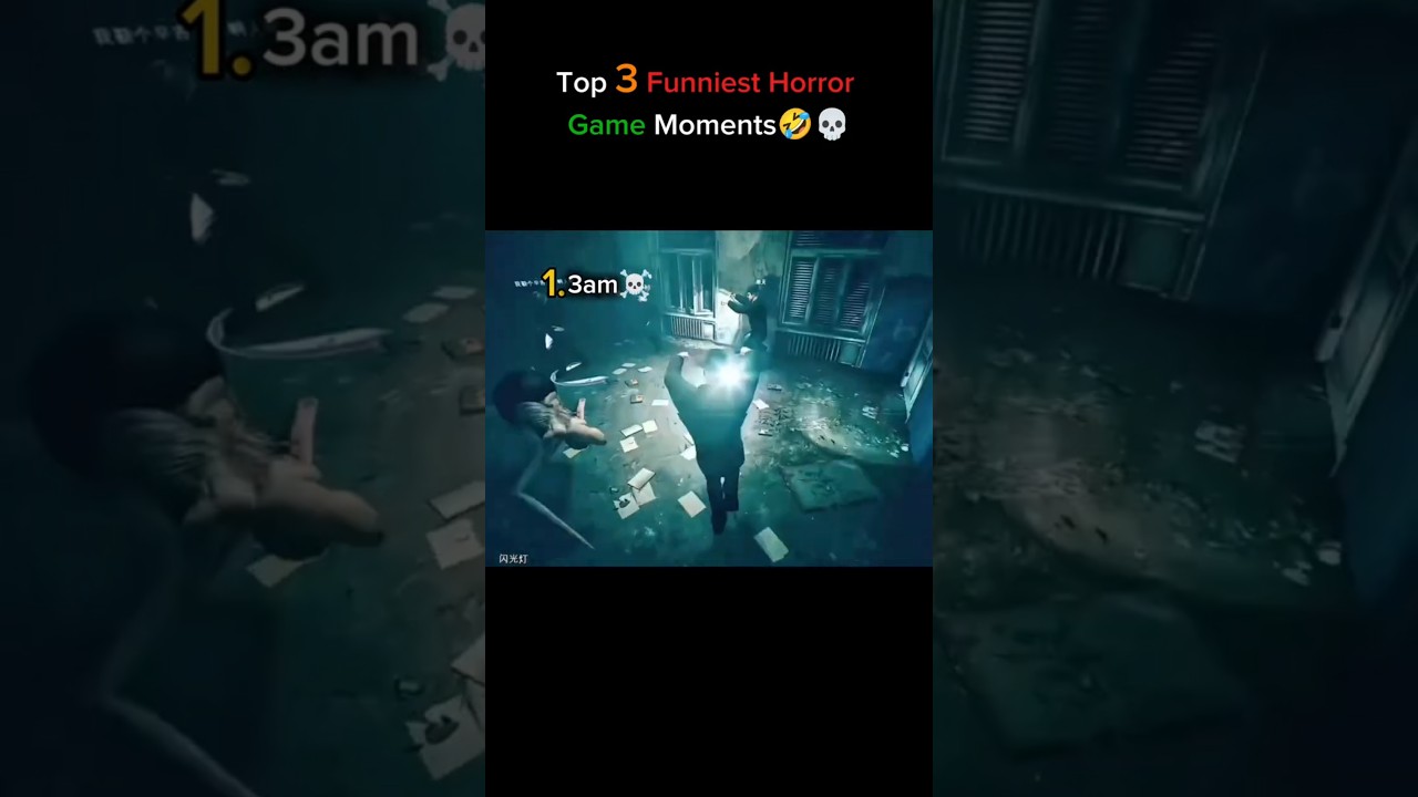 Top 3 Funniest Horror Game Moments🤣💀