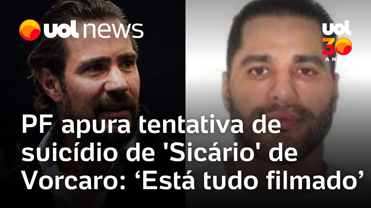 PF abre inquérito para apurar tentativa de suicídio de 'Sicário' de Vorcaro: 'Está tudo filmado'