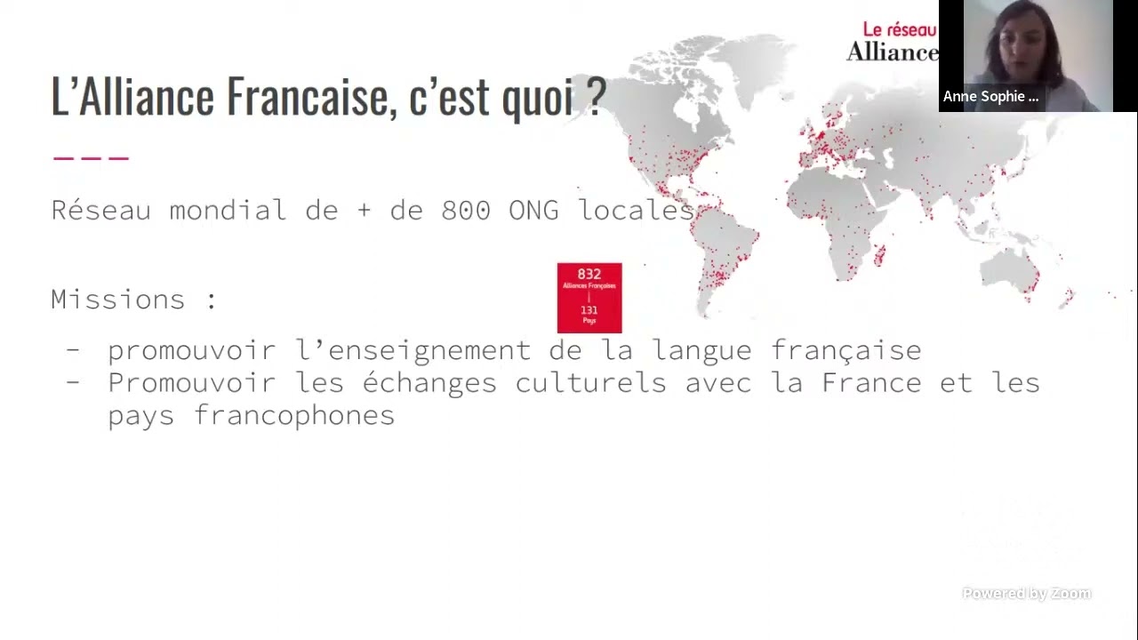 Anne-Sophie Veyrier - Directrice de l'Alliance française de Pristina (Kosovo)