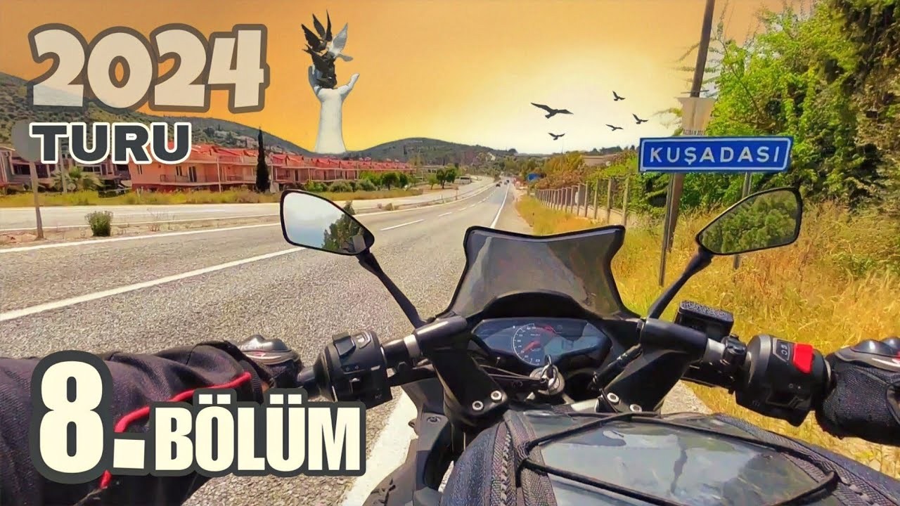 MOTOSİKLETLE UZUN YOL MACERALARIM, ÇEŞME DELİKLİKOY, İZMİR MENDERES,  MAYDANOZ KOYU, KUŞADASI