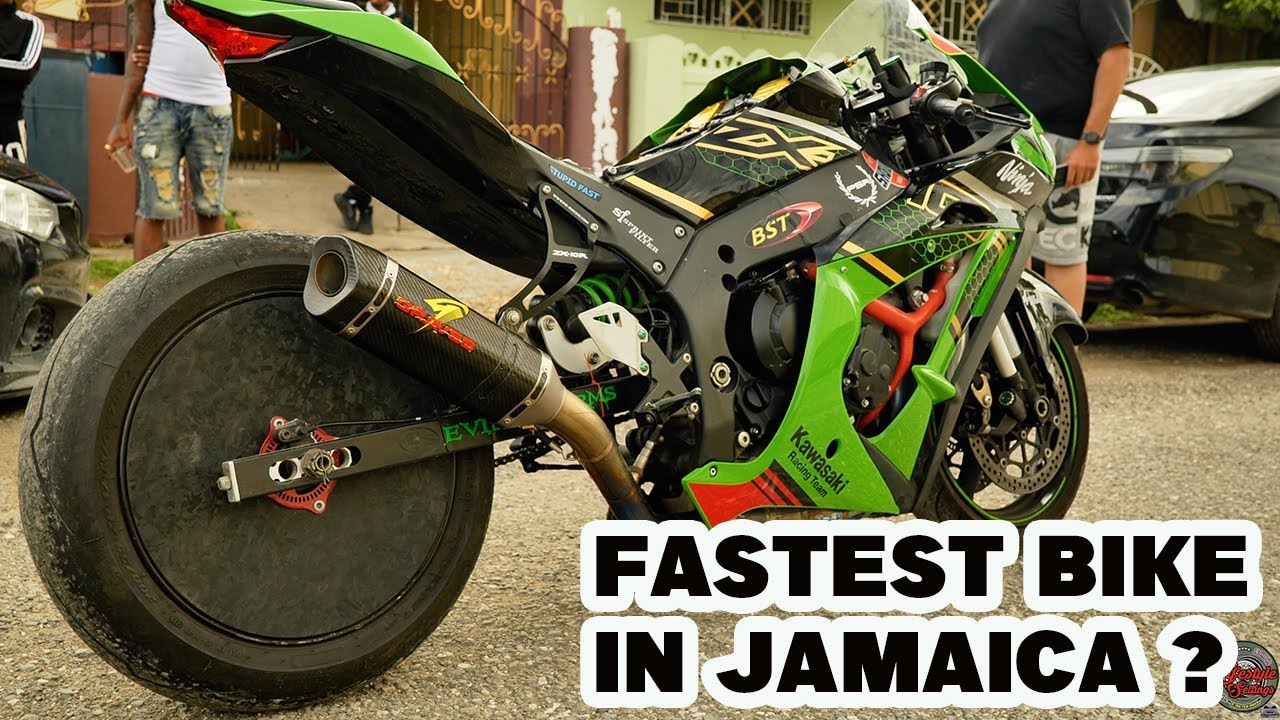 Fastest Bike in Jamaica?? // CHIPI'S KAWASAKI 1000