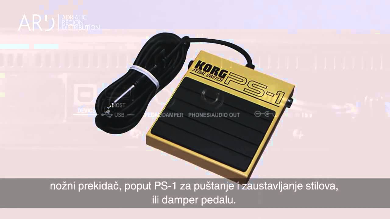 Korg Pa 300 Uvod i navigacija