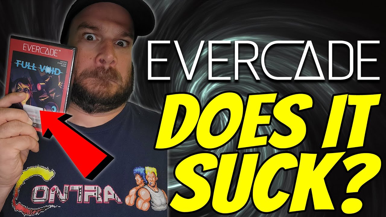 Evercade Full Void - First Single Game Cart - First Look