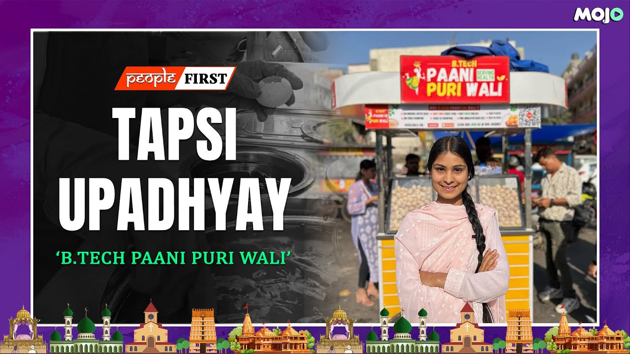 A B.Tech Graduate Who Started A Pani Puri Stall That Now Has 50 Outlets In India | Tapsi Upadhyay