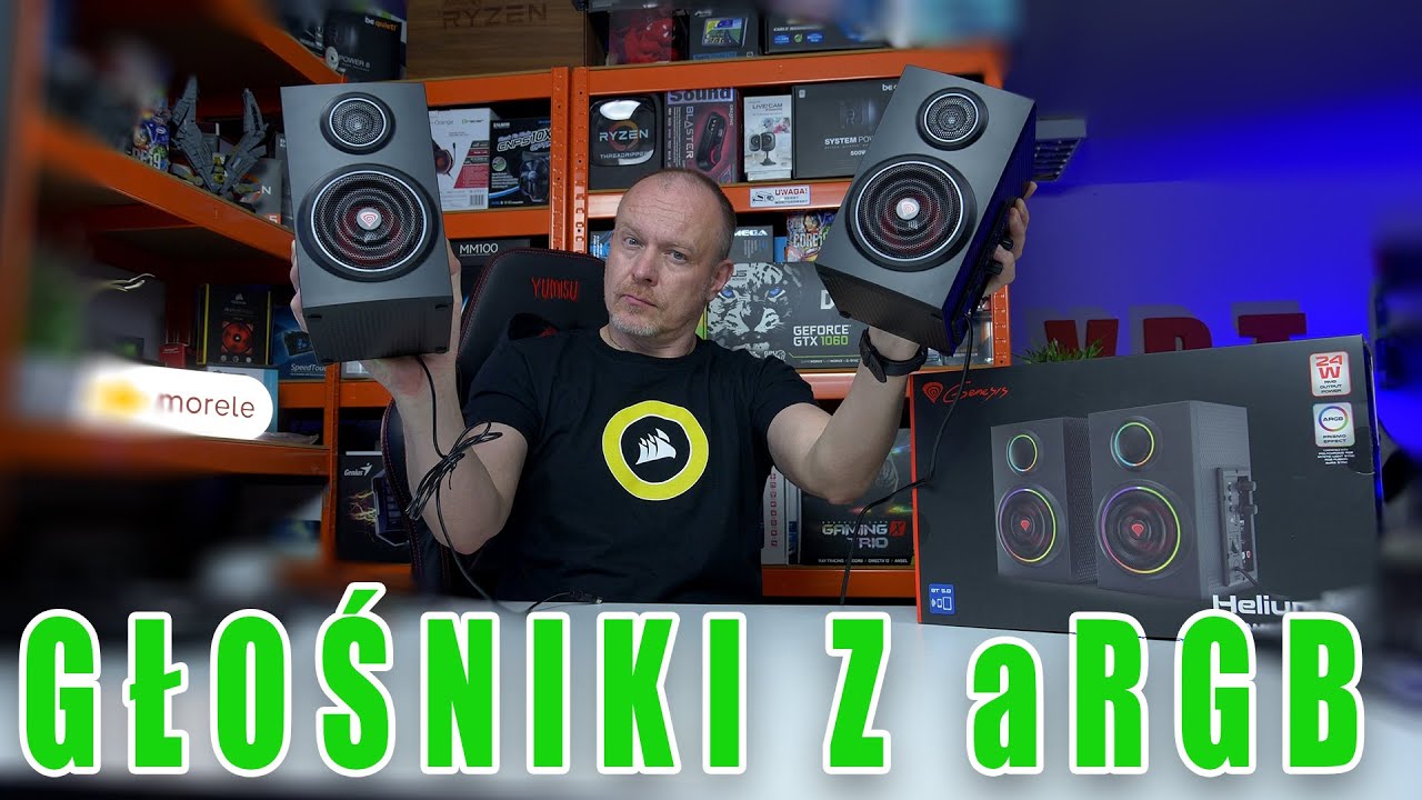 Genesis Helium 300BT - głośniki z ARGB - test