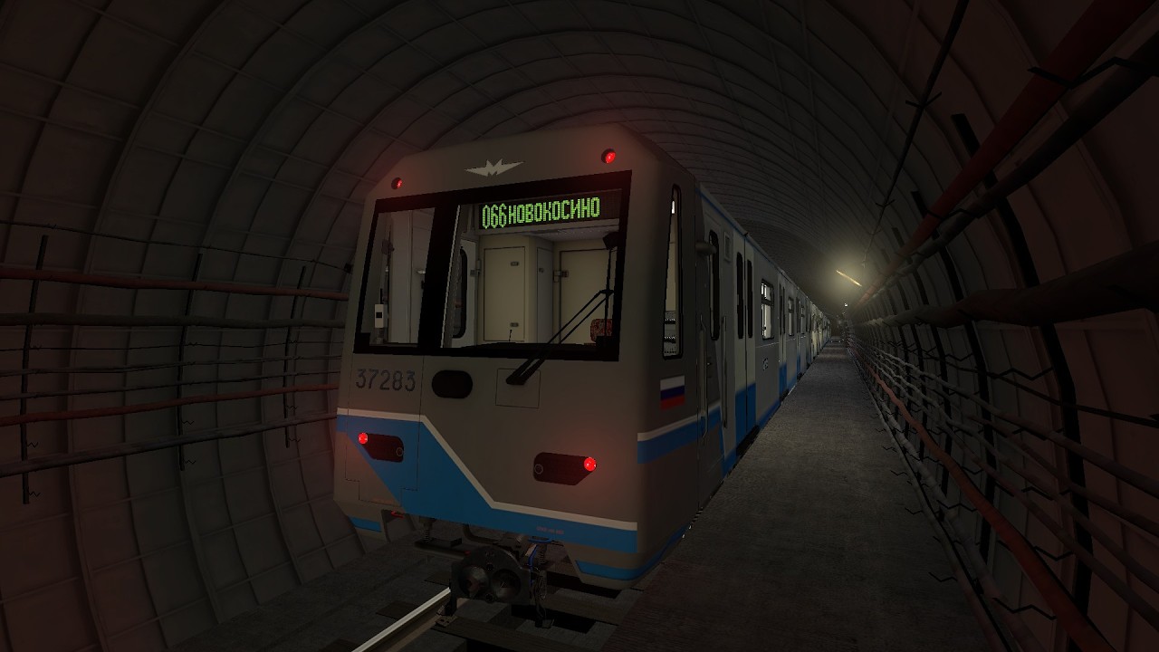 ОБКАТКА КАЛИНИНСКОЙ ЛИНИИ НА 81-760 ОКА В METROSTROI