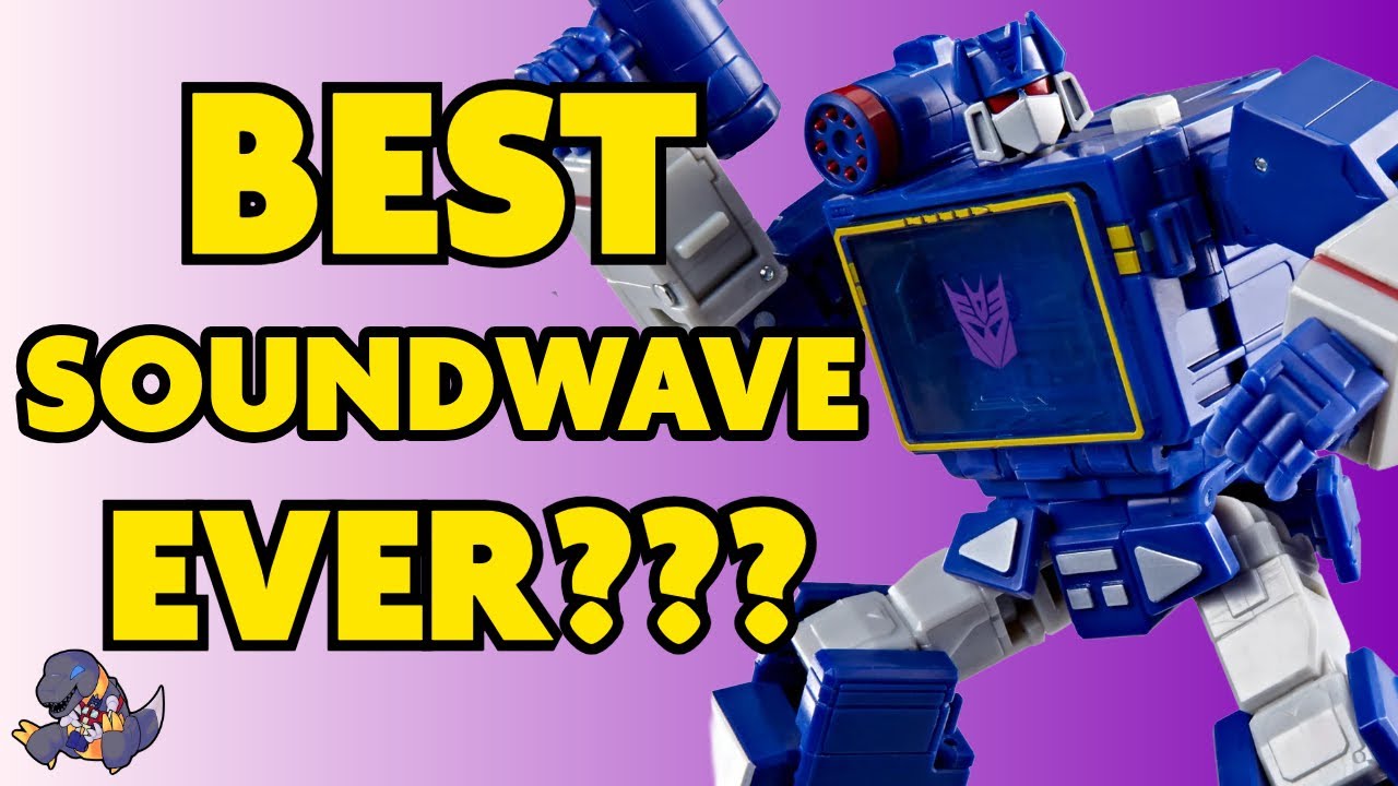 “IT’S THE BEST?!?” TRANSFORMERS Studio Series Leader Class Transformers: The Movie Soundwave Review