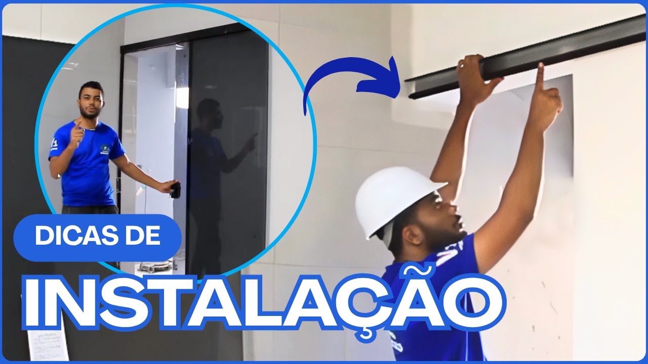 PORTA DE CORRER - 99% DAS PESSOAS ERRAM NESSE DETALHE!?