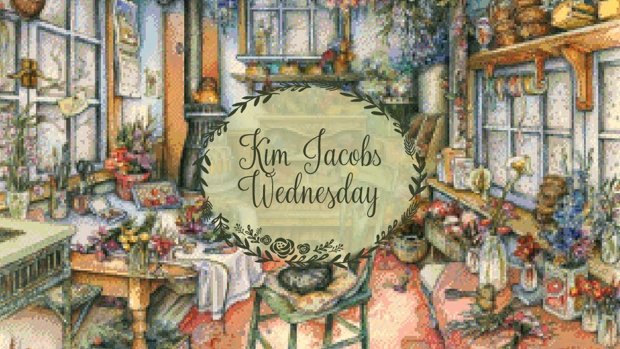 LIVE Stitch With Me #129 - Apple cider and pineapple pizza for brekkie | Dried Flowers Mini