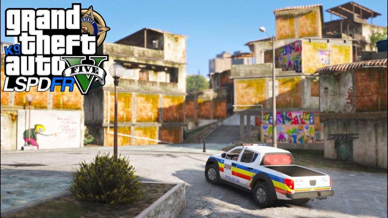 GTA V | LSPDFR | PATRULHA NA MAIOR FAVELA DA CIDADE, AQUI BANDIDO VAI CHORAR! | EP#157