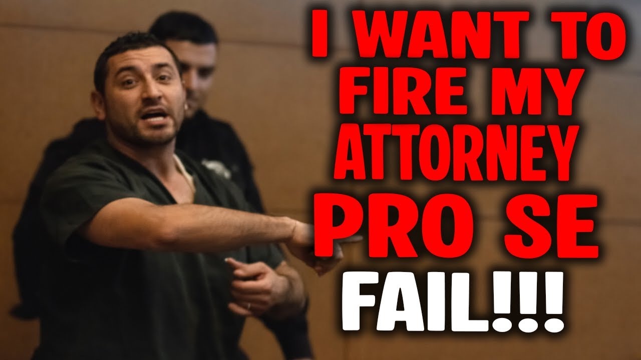 Defendant Tries to Fire His Lawyer &mdash; Judge Shuts It Down Instantly