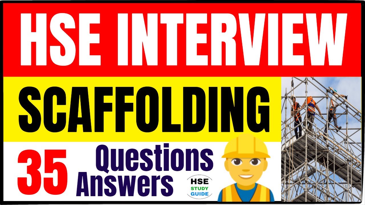 HSE Interview Questions & Answers in Hindi || Scaffolding Safety Interview || HSE Interview