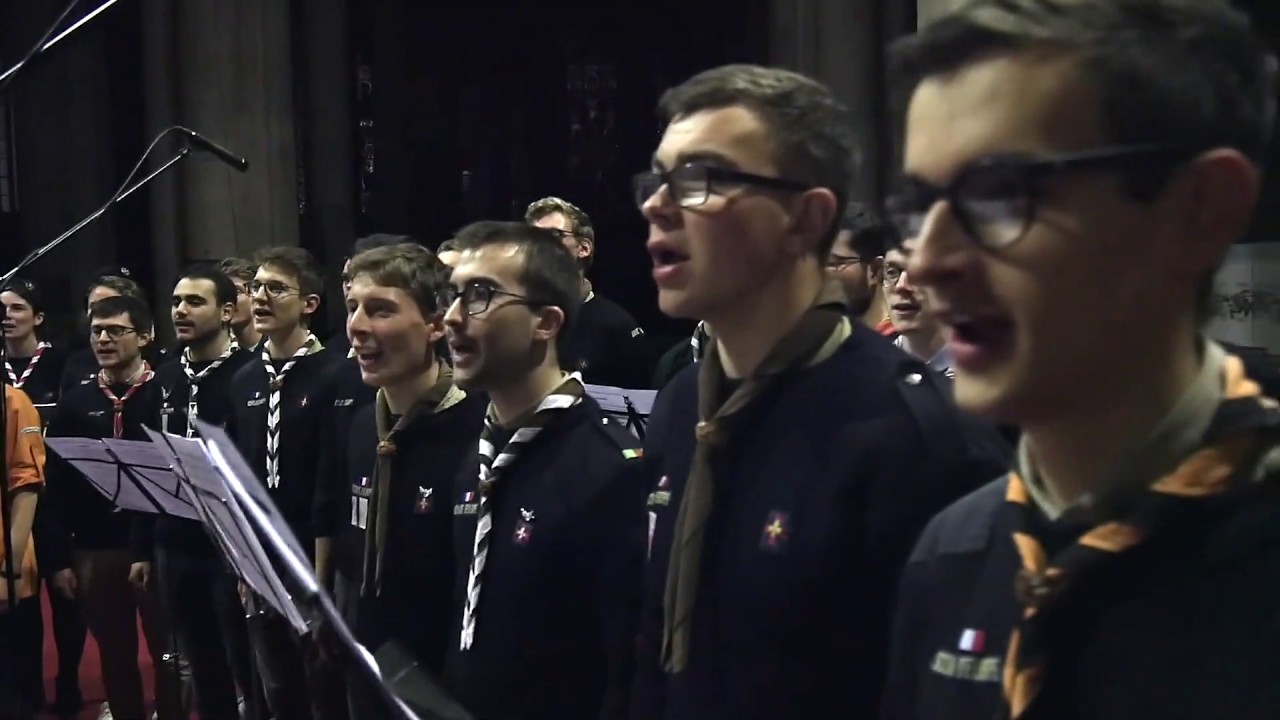 Ô ma troupe - Père Jacques Sevin - Chœur Scout des Flandres