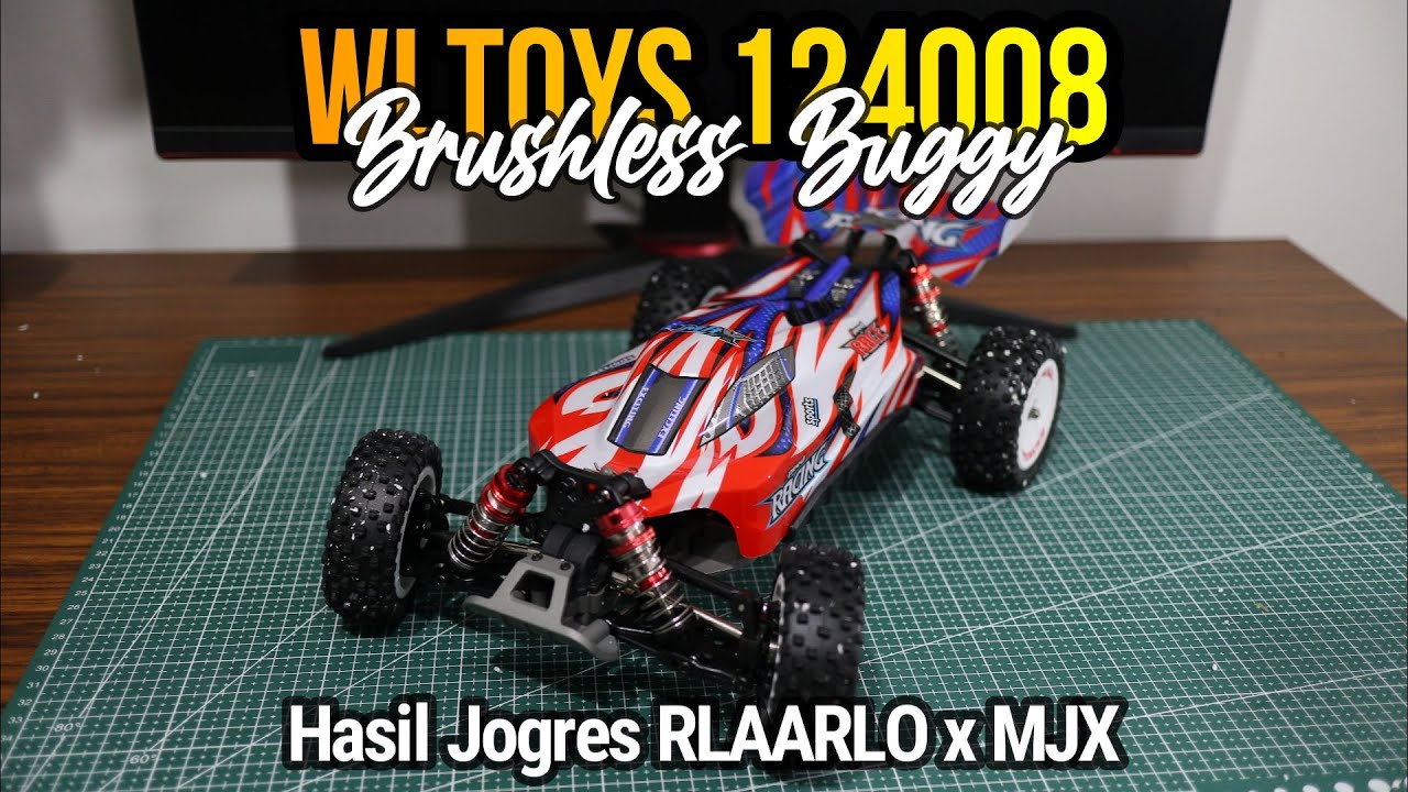 RC CAR WLTOYS 124008 BRUSHLESS BUGGY SKALA 1/12 PALING BADAK!