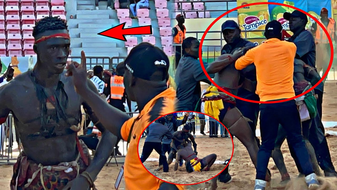 Bagarre après le combat Khékh bou meti Sigeul bou Yeumbeul Thiatou grand Yoff allakhou Akbar
