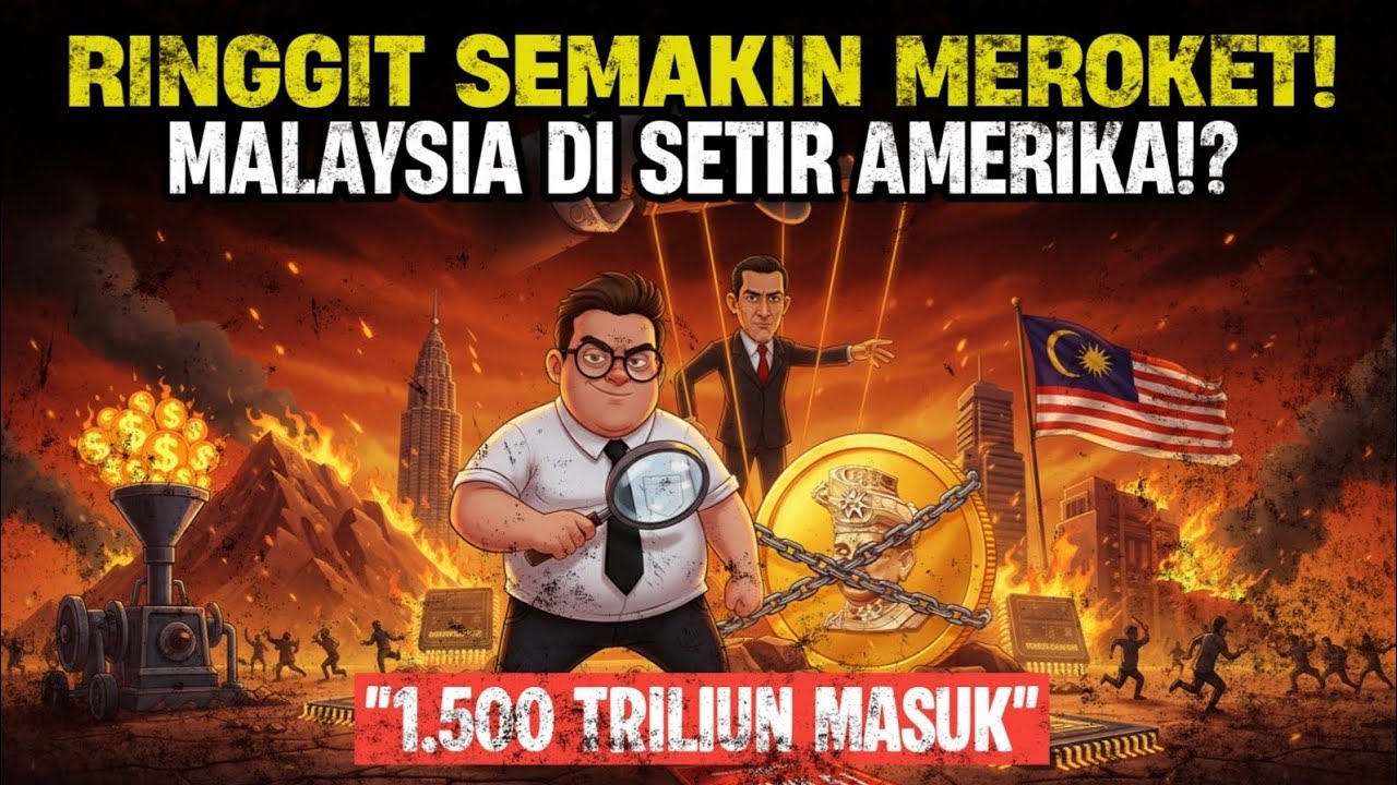 MALAYSIA DI JALUR MERAH‼️ Jebakan Investasi Rp1.500 T Amerika ‼️