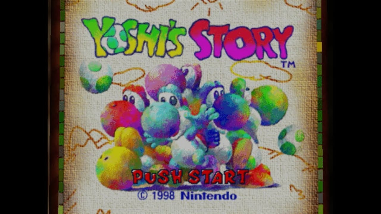 Yoshi's Story (Nintendo 64 Gameplay)