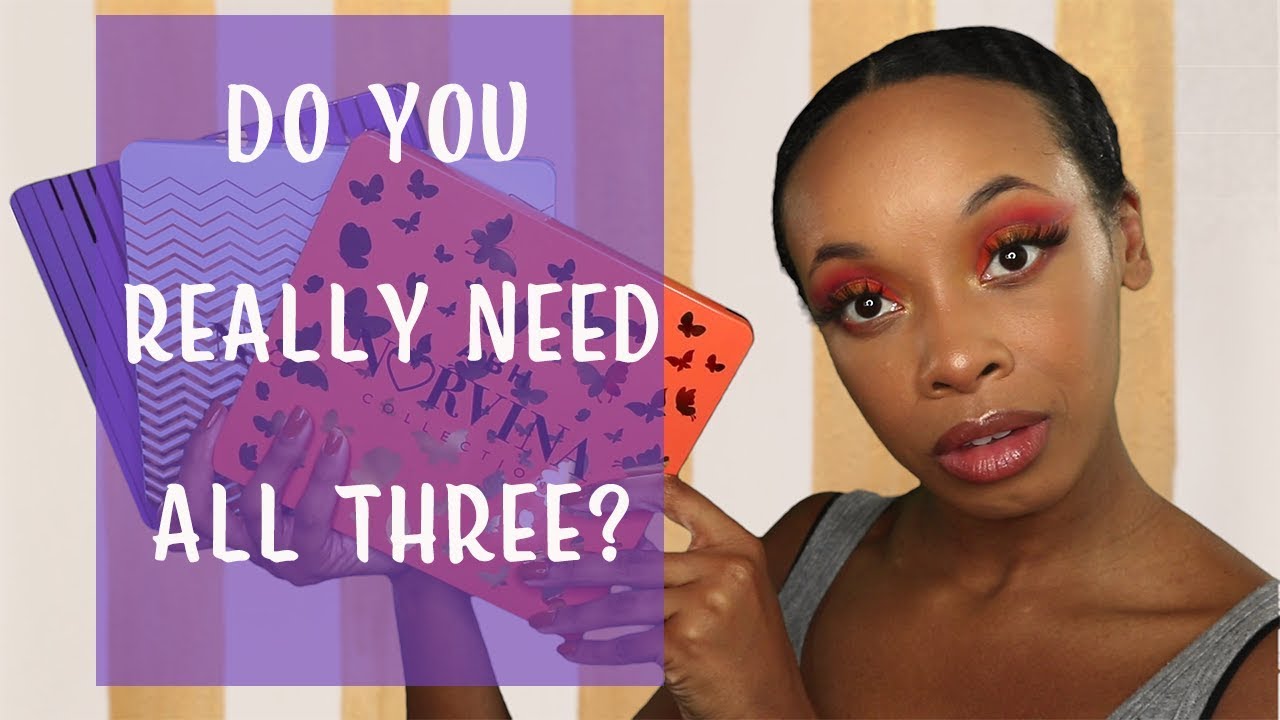NEW - Comparing *ALL THREE* Norvina Palettes - Which one should YOU buy?
