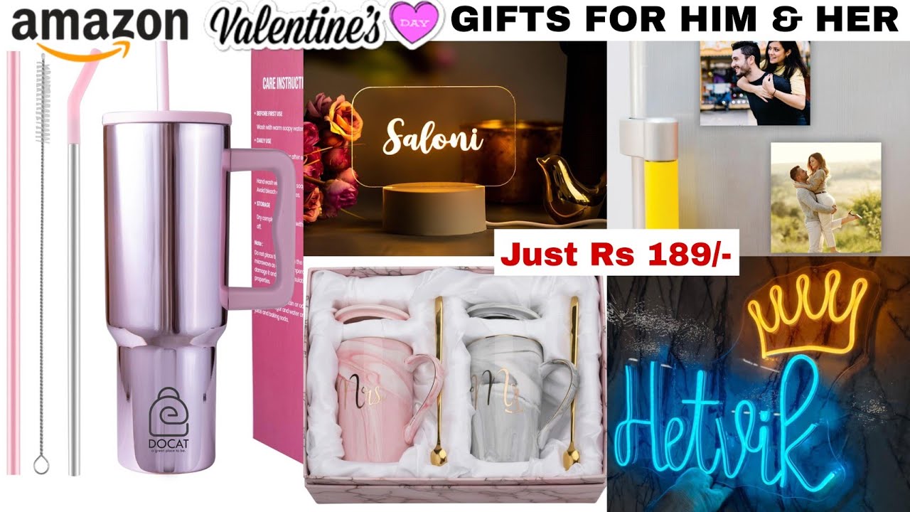 AFFORDABLE VALENTINES 💝 DAY GIFTS | Amazon Home & Kitchen Gift Items | Home Decor 🏡