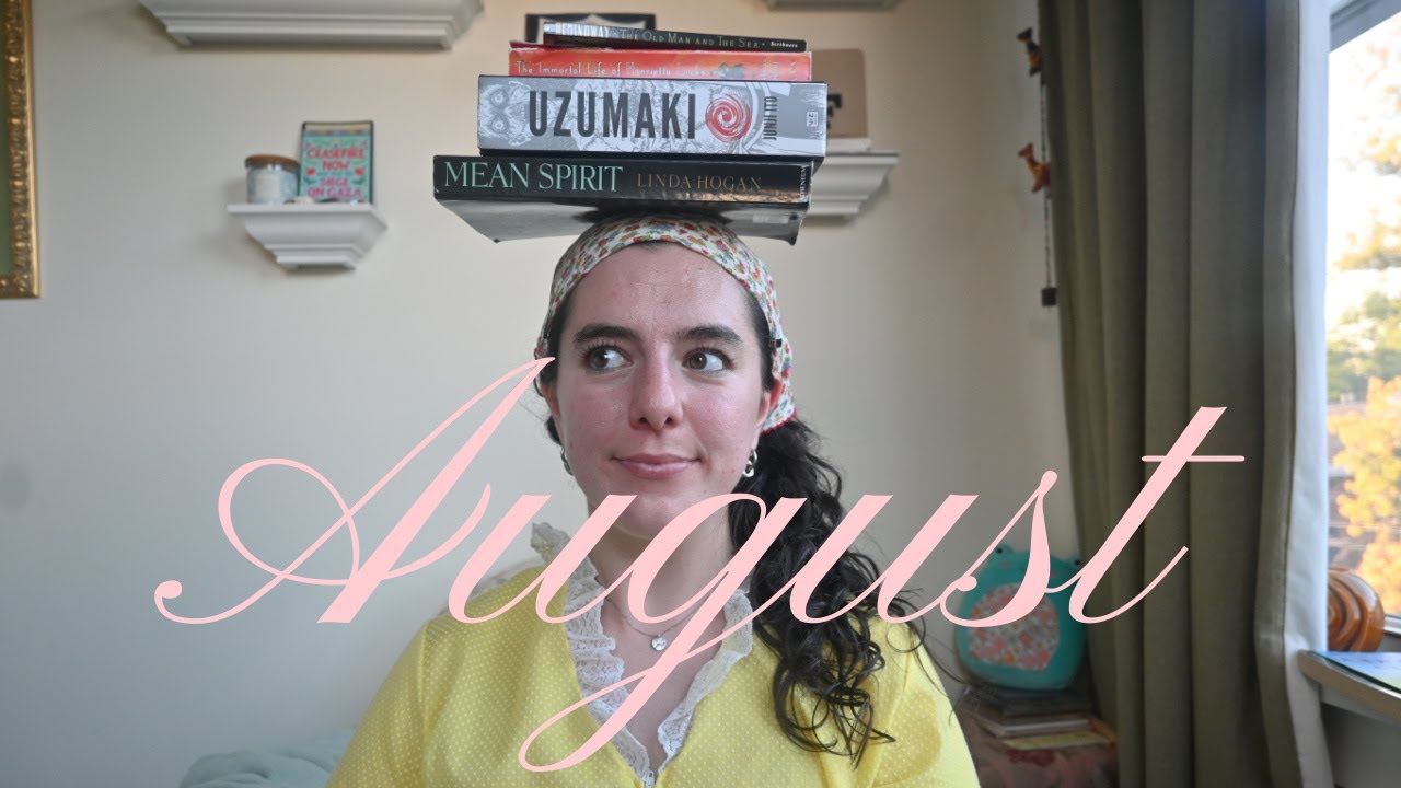August Wrap Up! I read the most random books this month