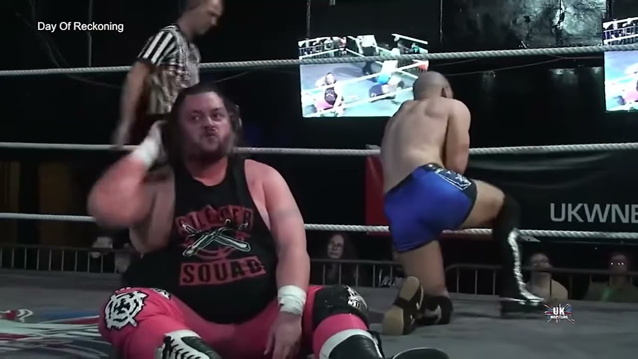 Damian Black VS Paul Hubris - UK Wrestling Day of Reckoning