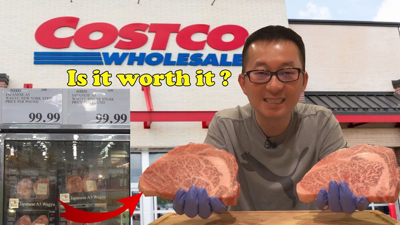 Обзор японского стейка Вагю категории А5 из Costco | Стоит ли оно того?