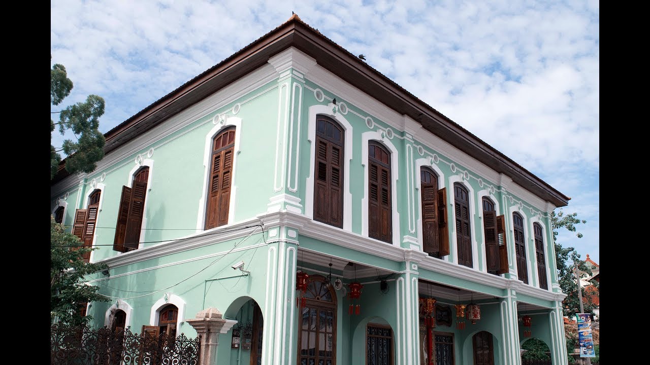 The Architecture of nyonya  (Penang Peranakan Mansion)