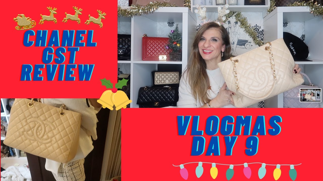CHANEL GST REVIEW, COMPARISON & WHATS IN MY BAG VLOGMAS DAY NINE