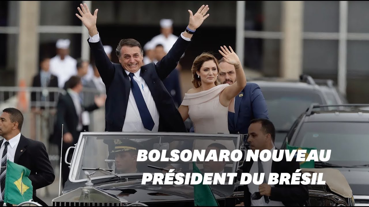 Jair Bolsonaro intronisé président du Brésil à Brasilia