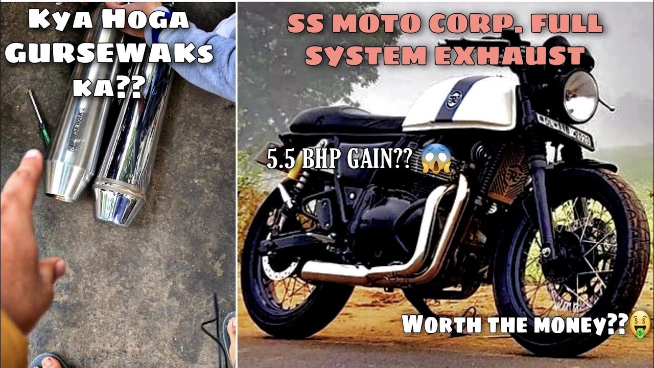 Gusewaks to SS moto full system exhaust?? | RE Interceptor 650 | GT650 | Mr. Motonator