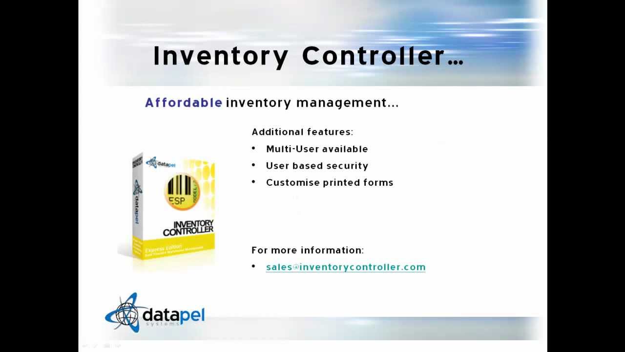Inventory Controller XE Overview