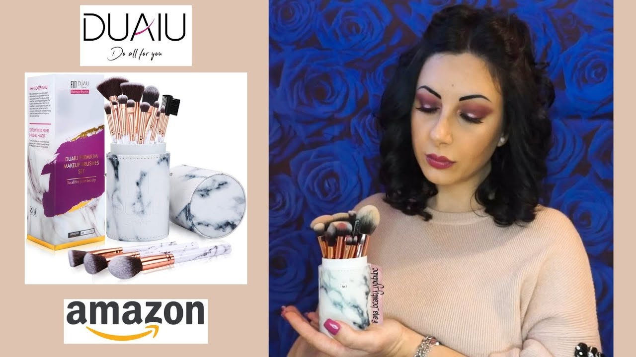 Make Up con Set di Pennelli Low Cost Duaiu Brushes | Ana Beauty