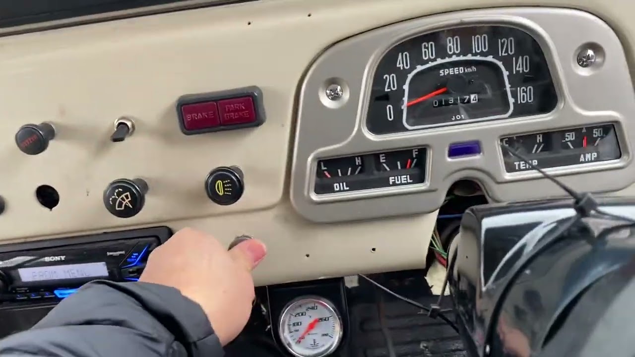 Cold start fj45