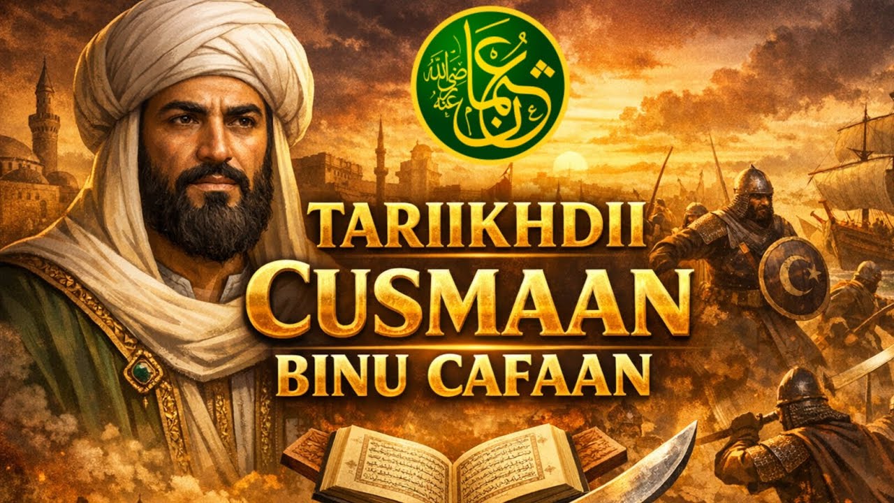 03 || 30 CISHO IYO 30 SAXAABI | TARIIKHDII CUSMAAN BINU CAFAAN || SAXAABI AY MA,LAG,IGTU KA XISHOOTO