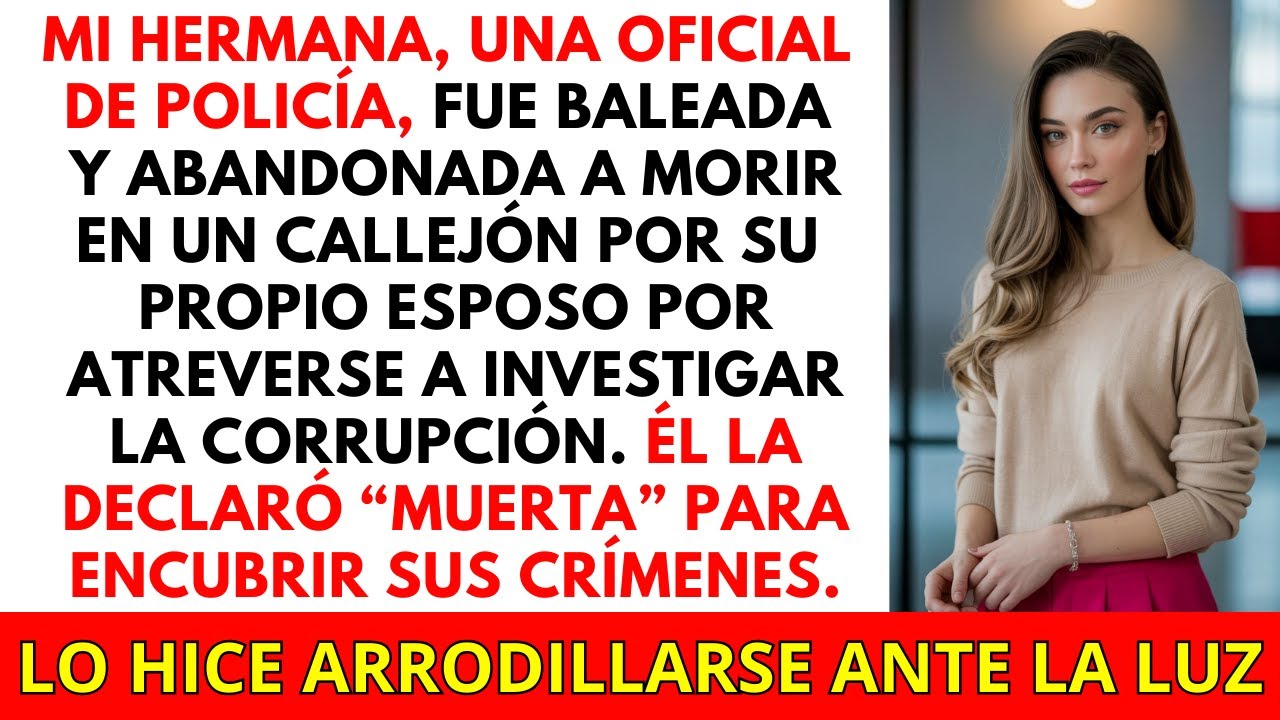 Encontré a mi hermana policía muriendo en la calle…lo que hice después sacudió a toda la policía 😱⚖️