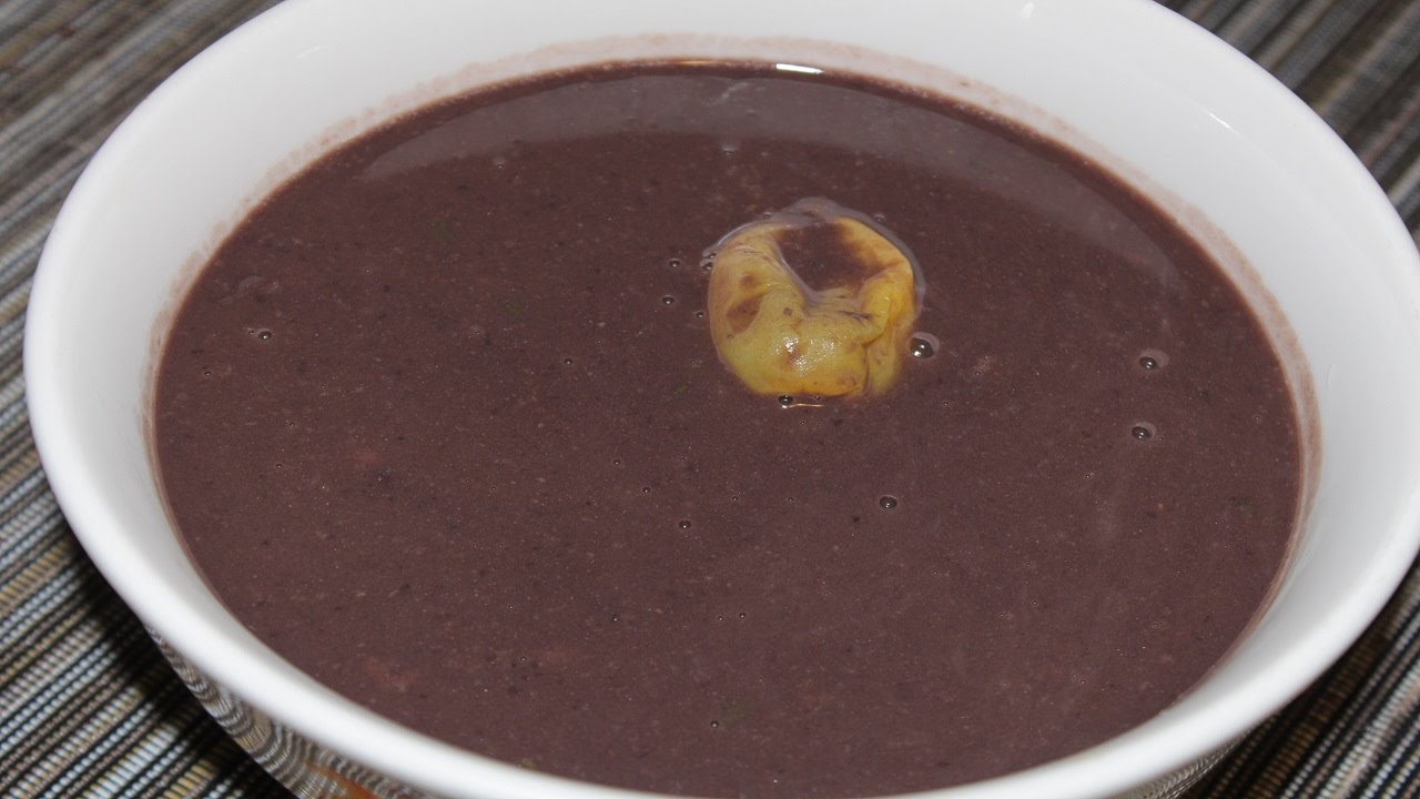 Haitian Black Bean Sauce | Sos Pwa Noir