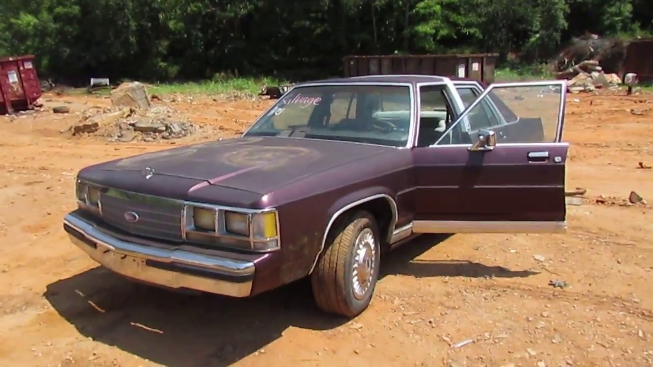 Sold For Scrap! 1990 Ford Crown Victoria LTD