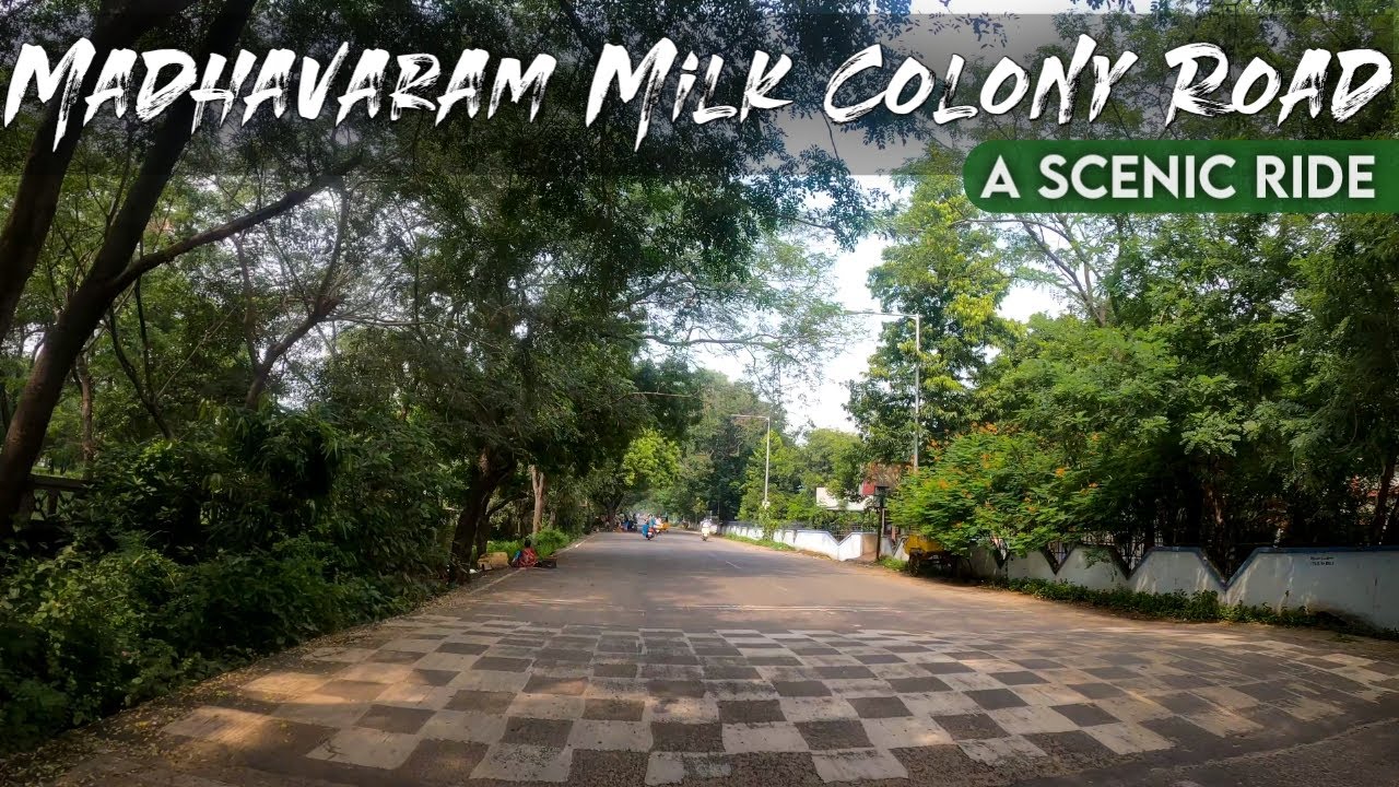 Chennai 4K | Madhavaram Milk Colony Road | Before Metro Construction