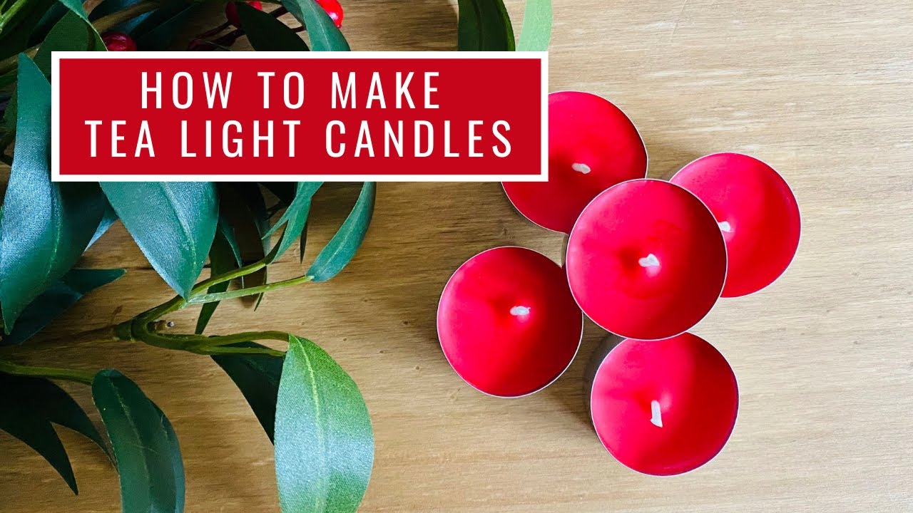 How To Make Tea Light Candles