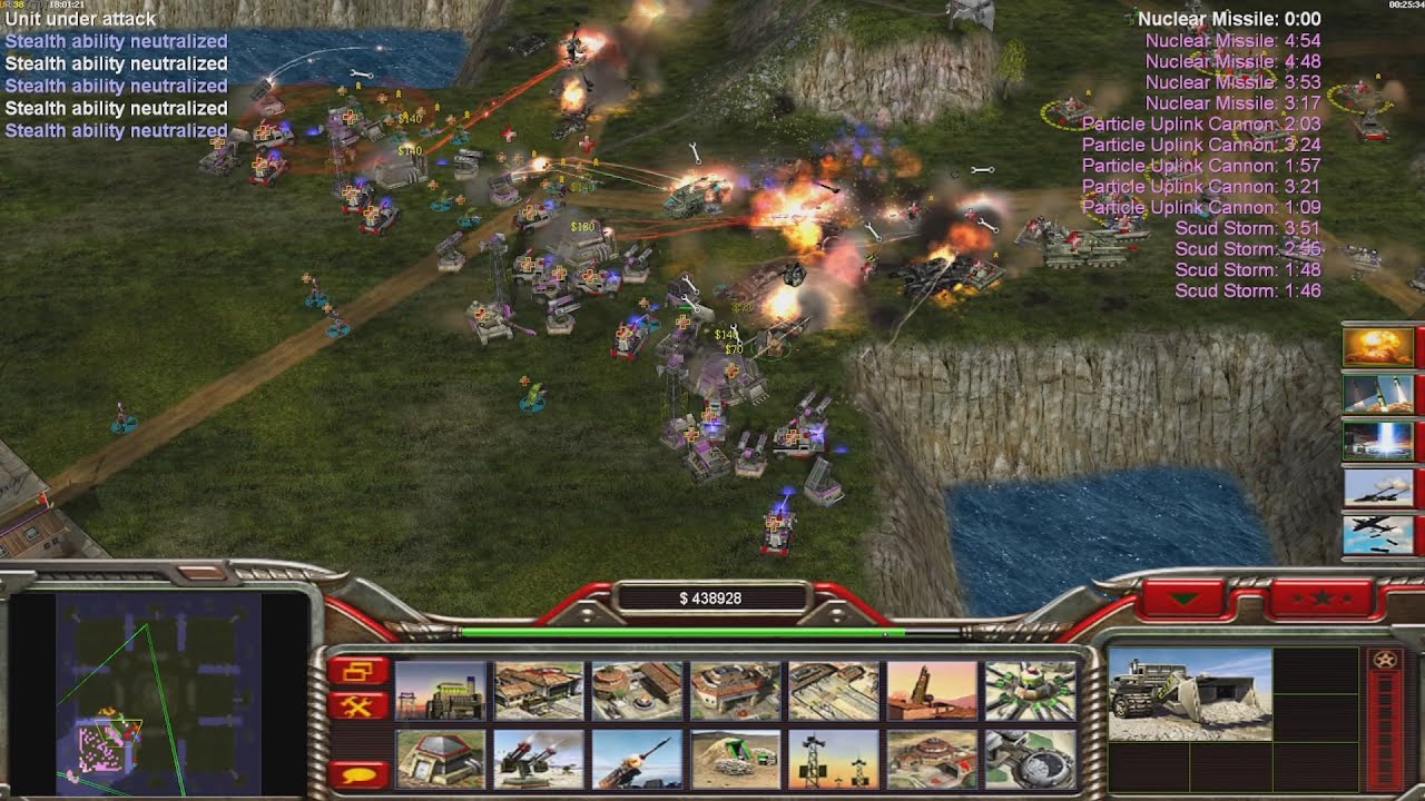 BOSS - Command & Conquer Generals Zero Hour - 1 vs 7 HARD Gameplay