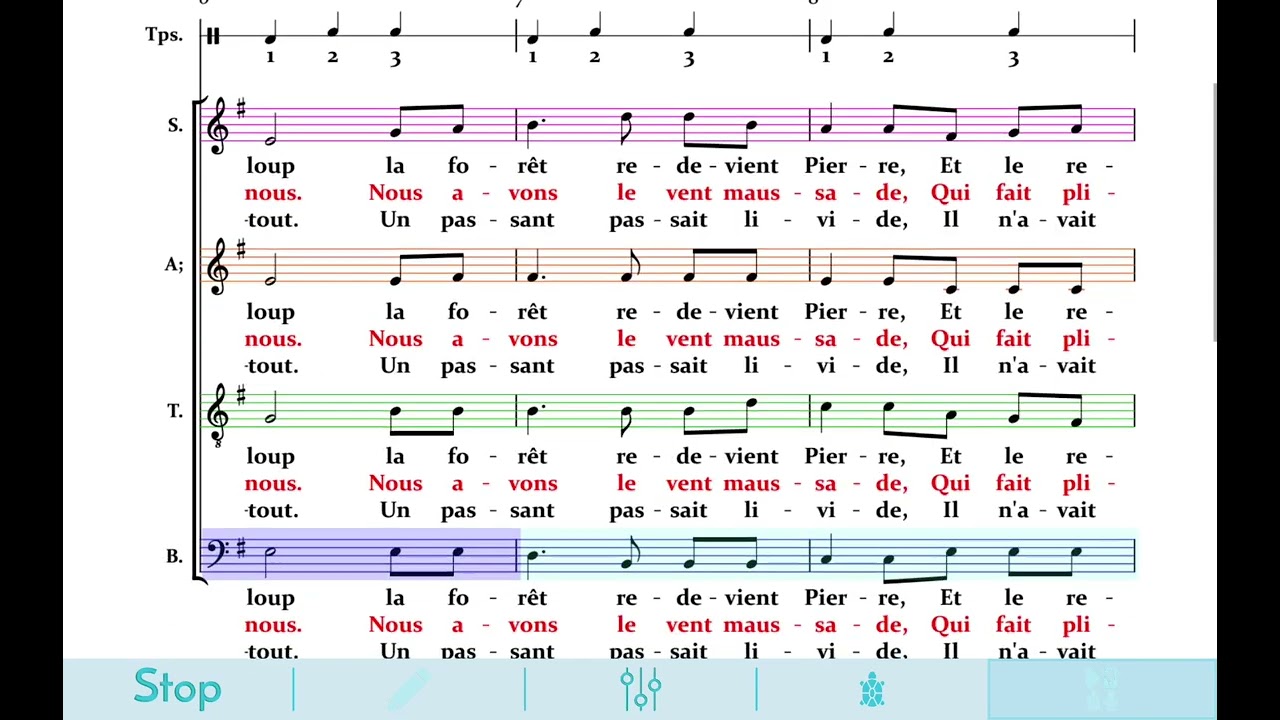 Soir d’Octobre - Ducruet-Gardaz - Basses