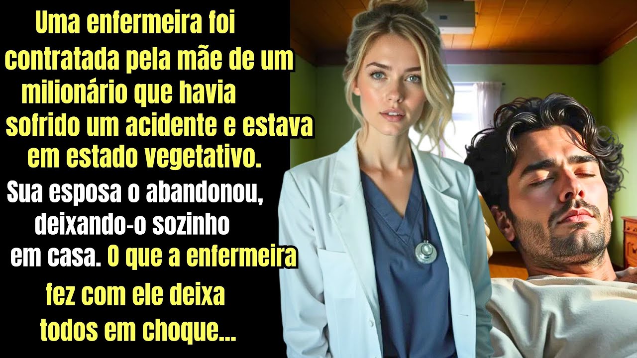 Uma enfermeira foi contratada pela mãe de um milionário que havia sofrido um acidente e estava em...