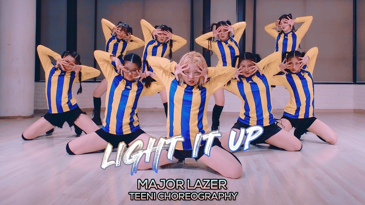 Major Lazer - Light It Up : Teeni Choreography [부산댄스학원/서면댄스학원]
