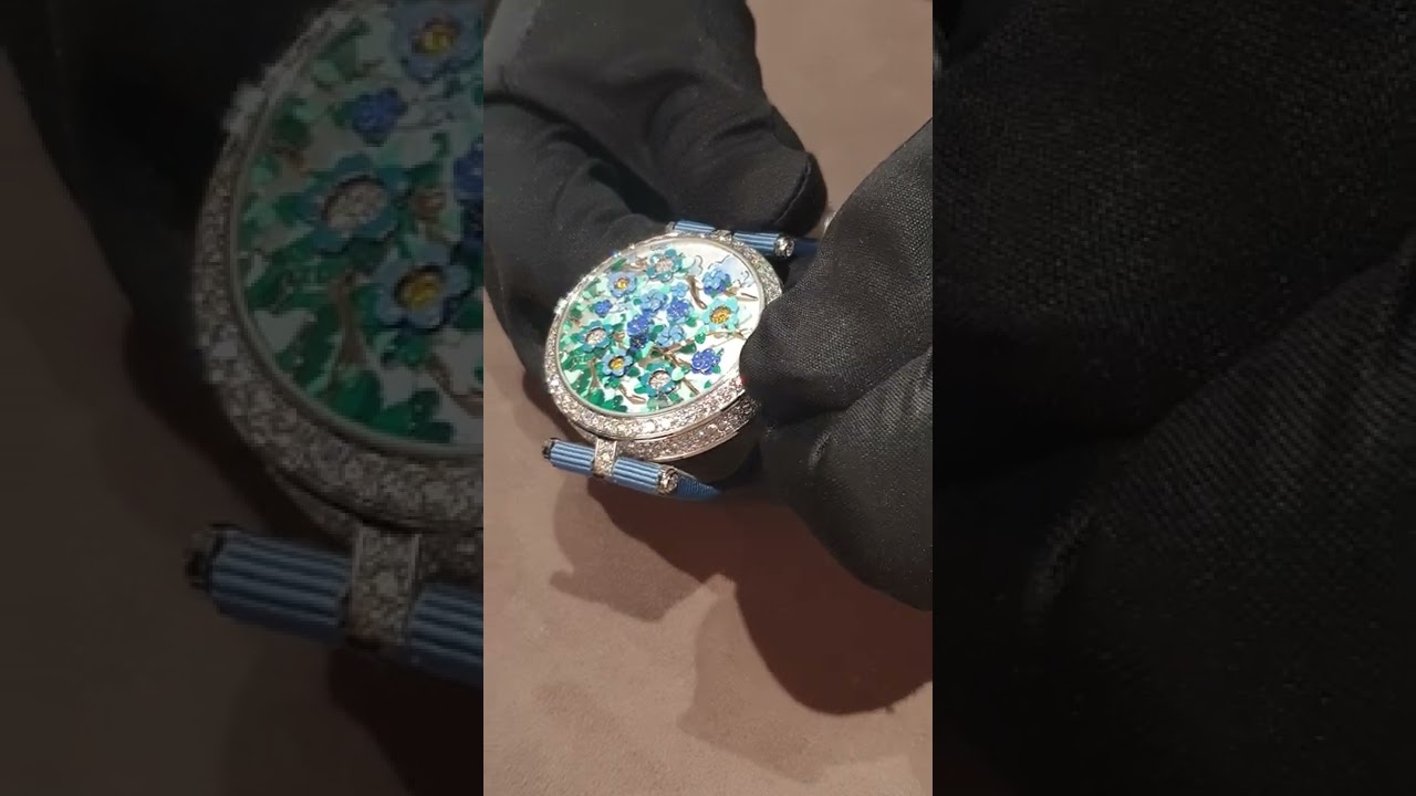 Van Cleef & Arpels Poetic Complications Lady Arpels Heures Florales & Heures Florales Cerisier