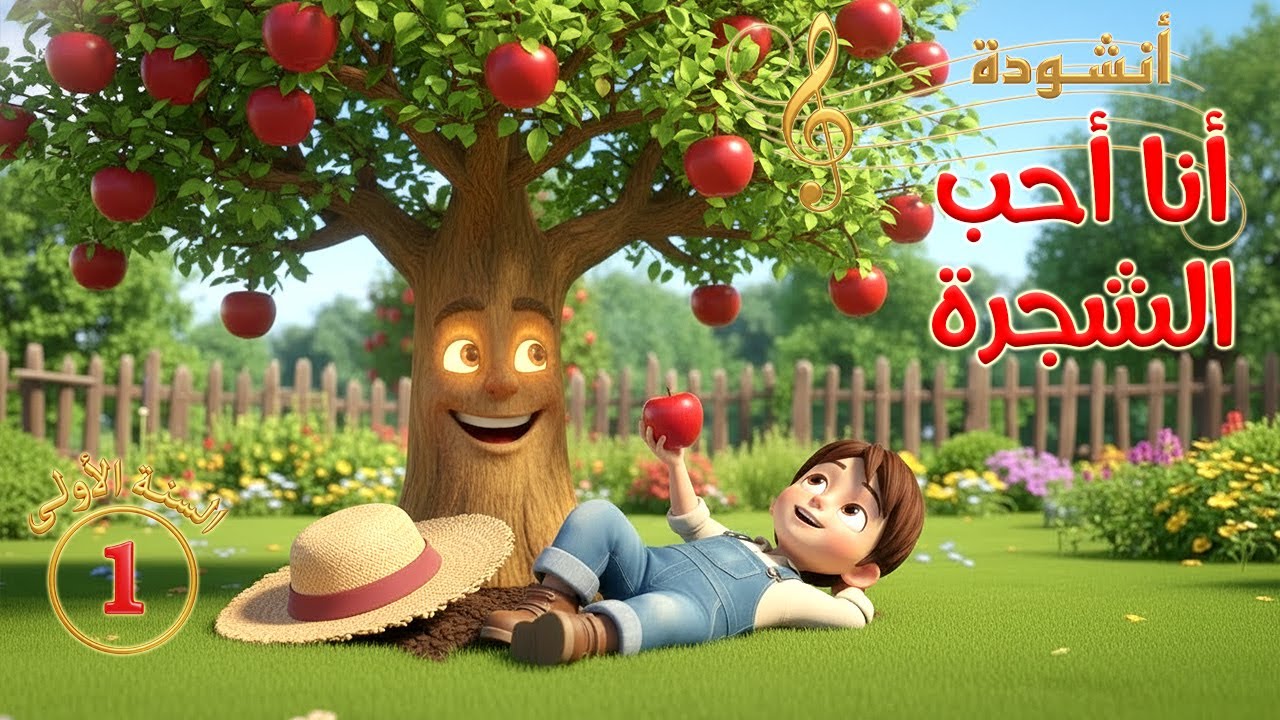 أنشـودة أنا أحـب الشجـرة - السنـة الاولـى (1)
