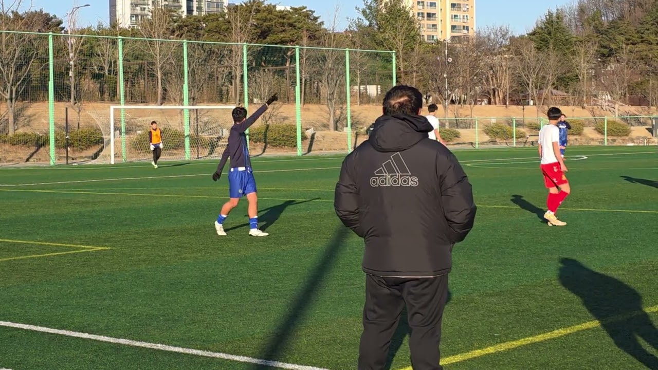 2026합천동계훈련(전반전)신라고등학교 1 : 0 이리고등학교2026-01-02 합천5구장