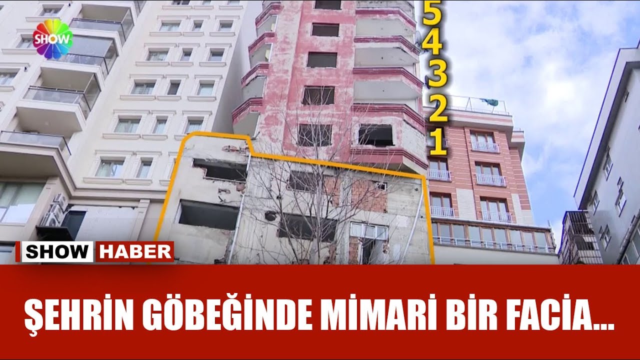 Altı başka, üstü başka... O garip bina yıkıldı!