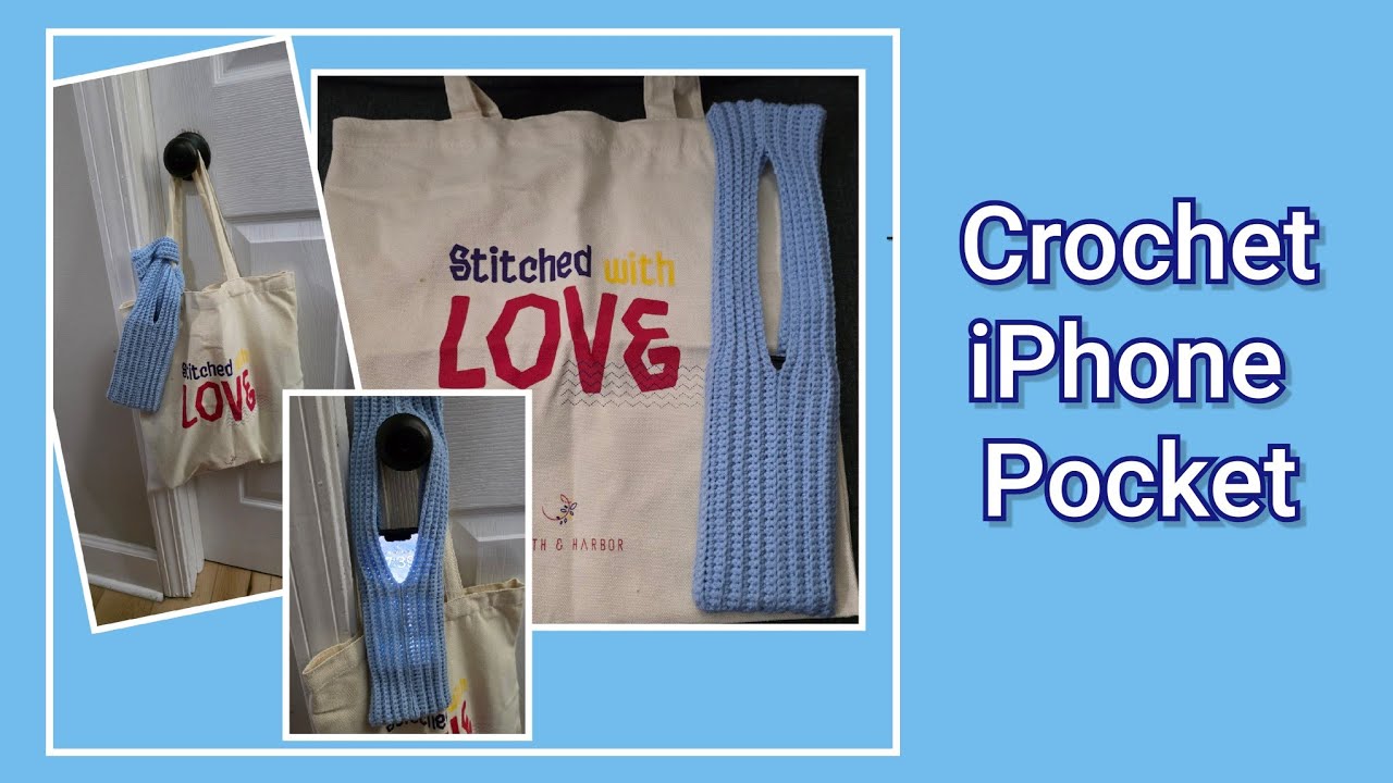 Crochet iPhone Pocket Craze