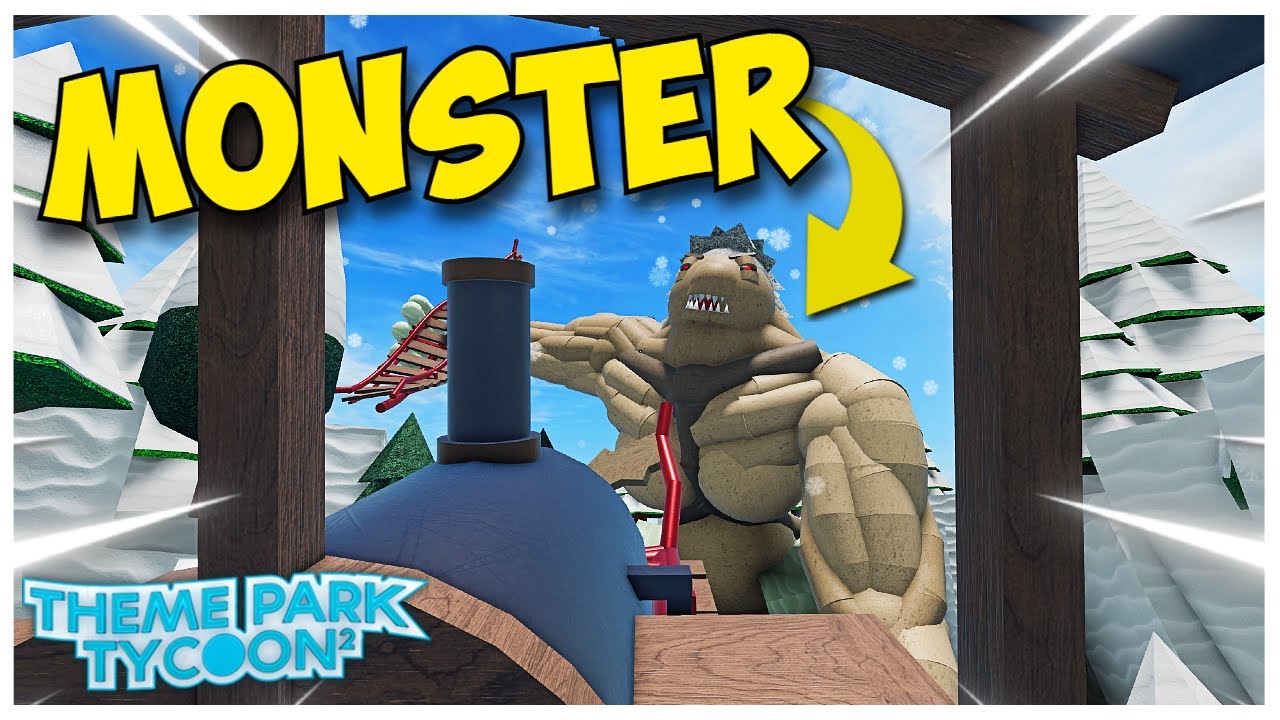 The Mountain Express | Drop Track Coaster | Theme Park Tycoon 2