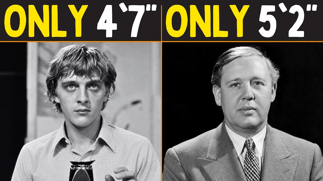 45 Old British Hollywood Actors Who Were Shockingly Short